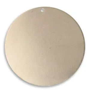 35mm Artisan Pewter Large Circle Blank by Vintaj