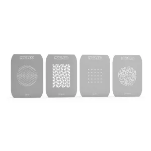 4 Different Gobos Graphic Plates For MagBeam (Pattern 1) - CLEARANCE