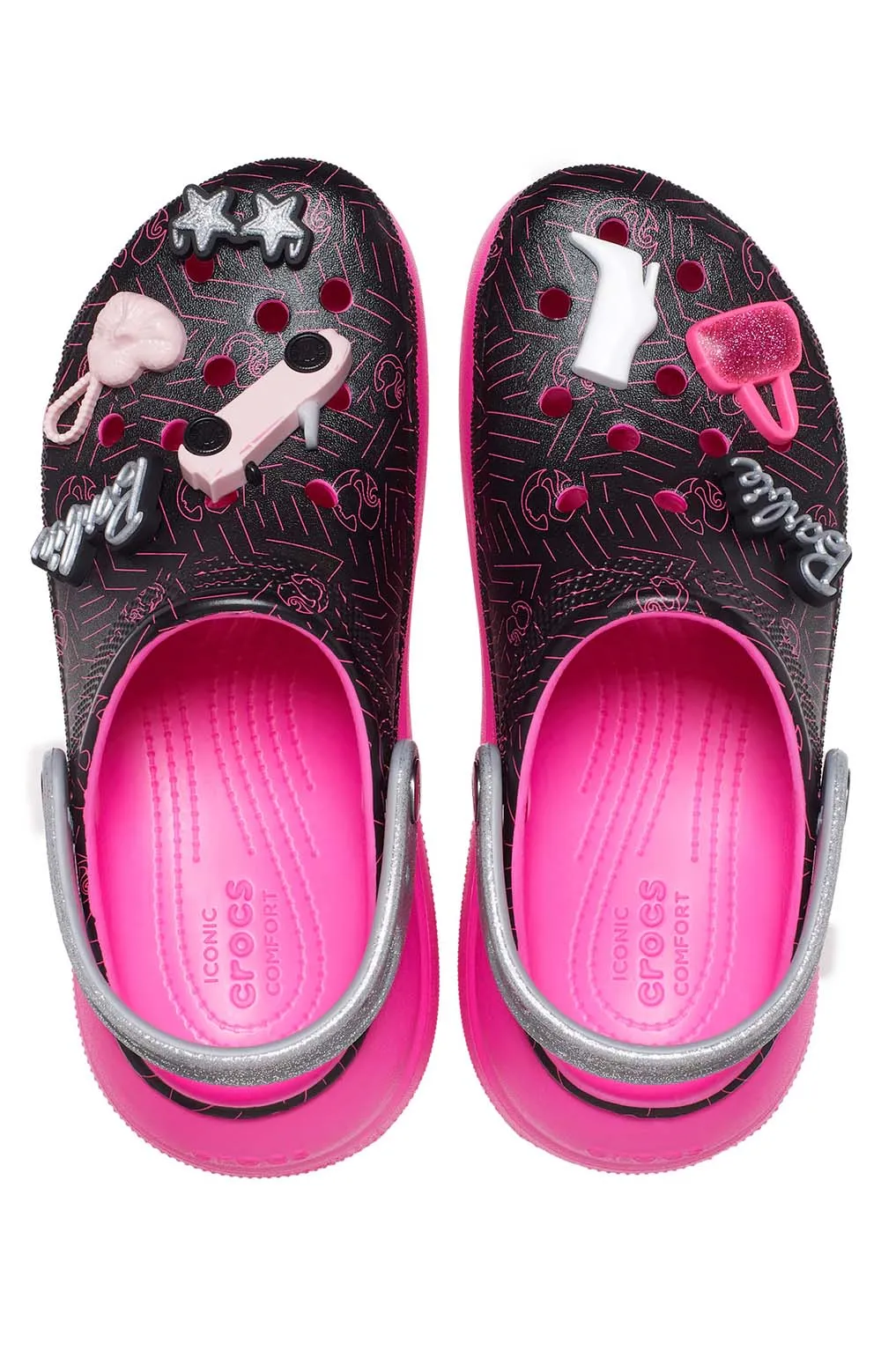 Barbie Glam Platform Clogs - Black