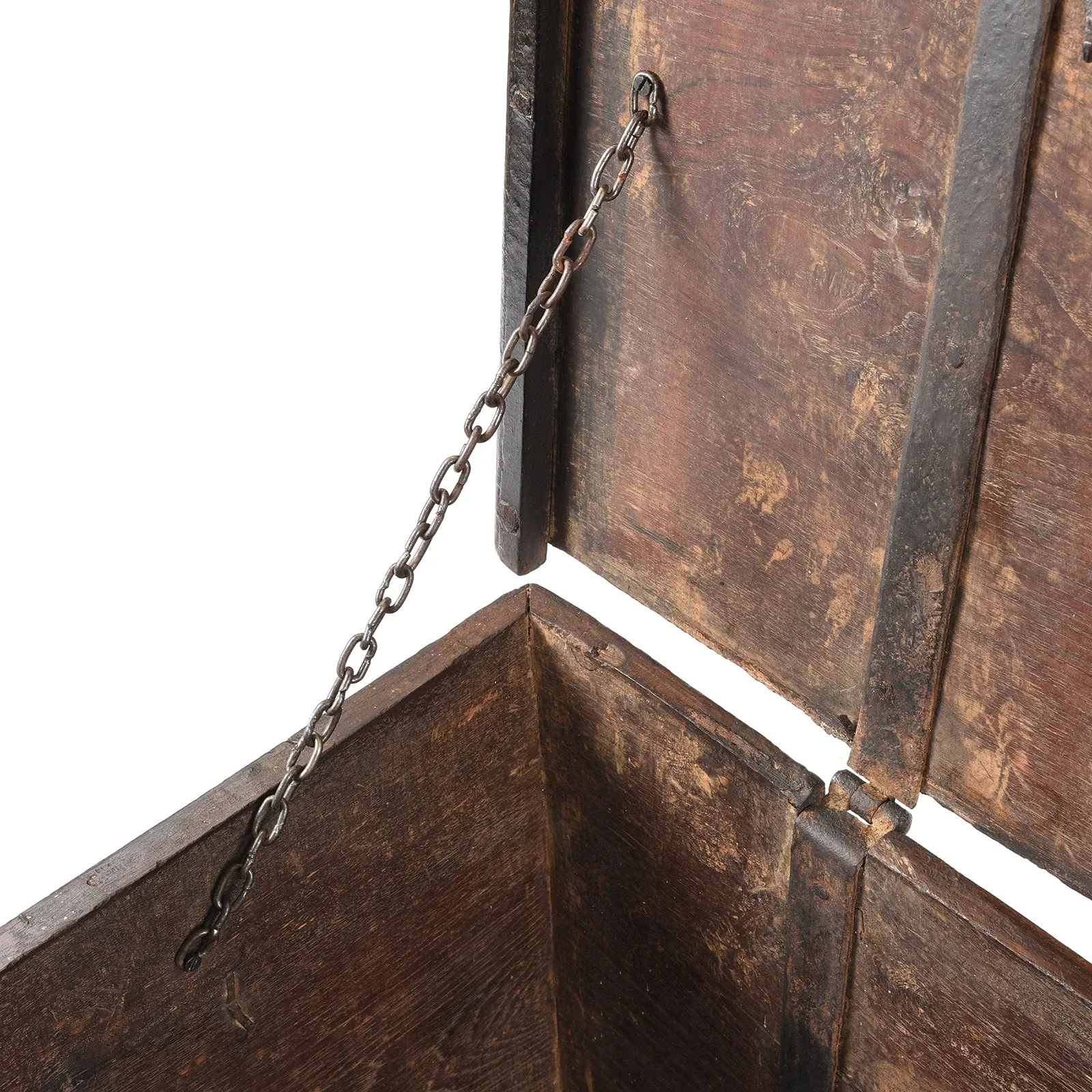 Brass Studded 'Zanzibar' Chest From Kutch - 19th Century