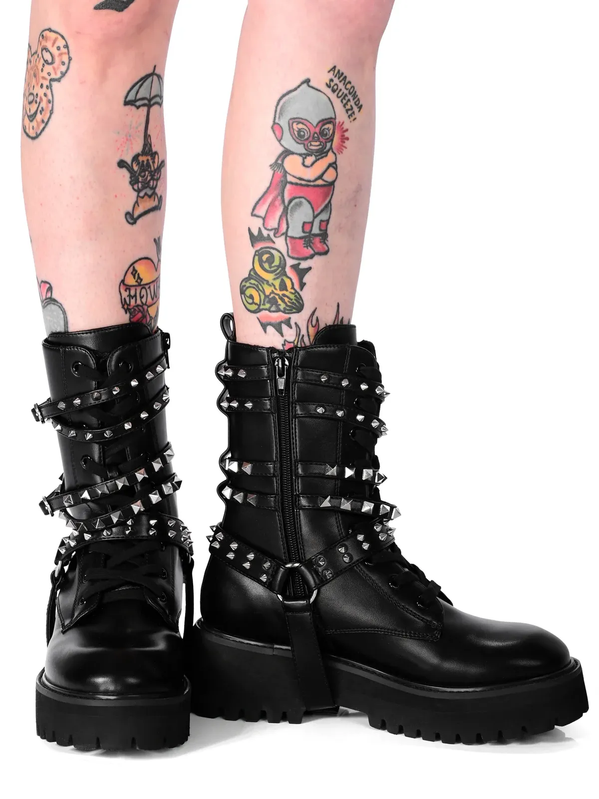 Brody Studded Boots FOXBLOOD