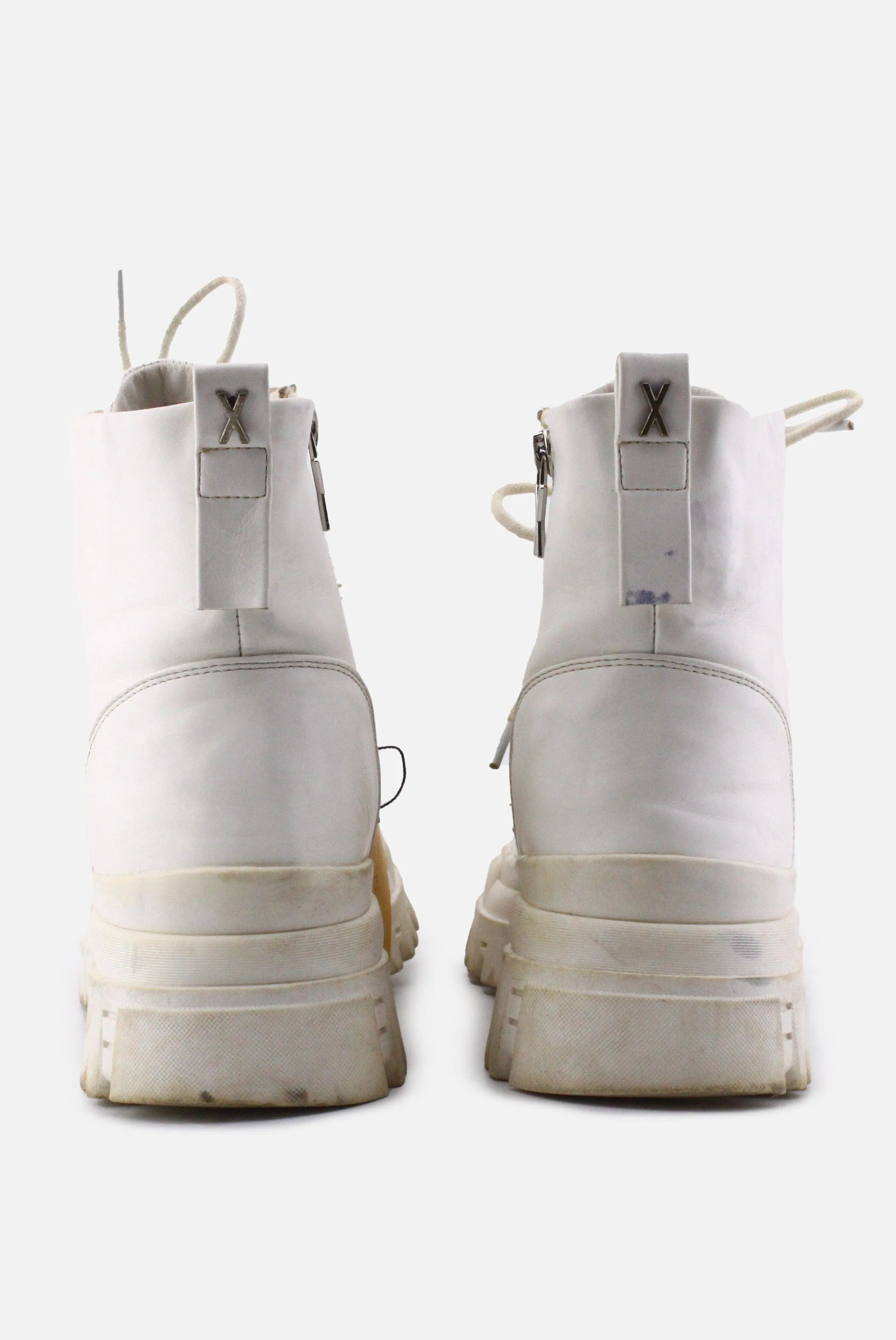 Deezee Zipper Laces Combat Boots | 100% Authentic Leather