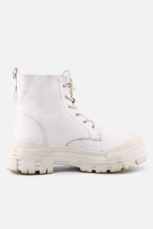 Deezee Zipper Laces Combat Boots | 100% Authentic Leather