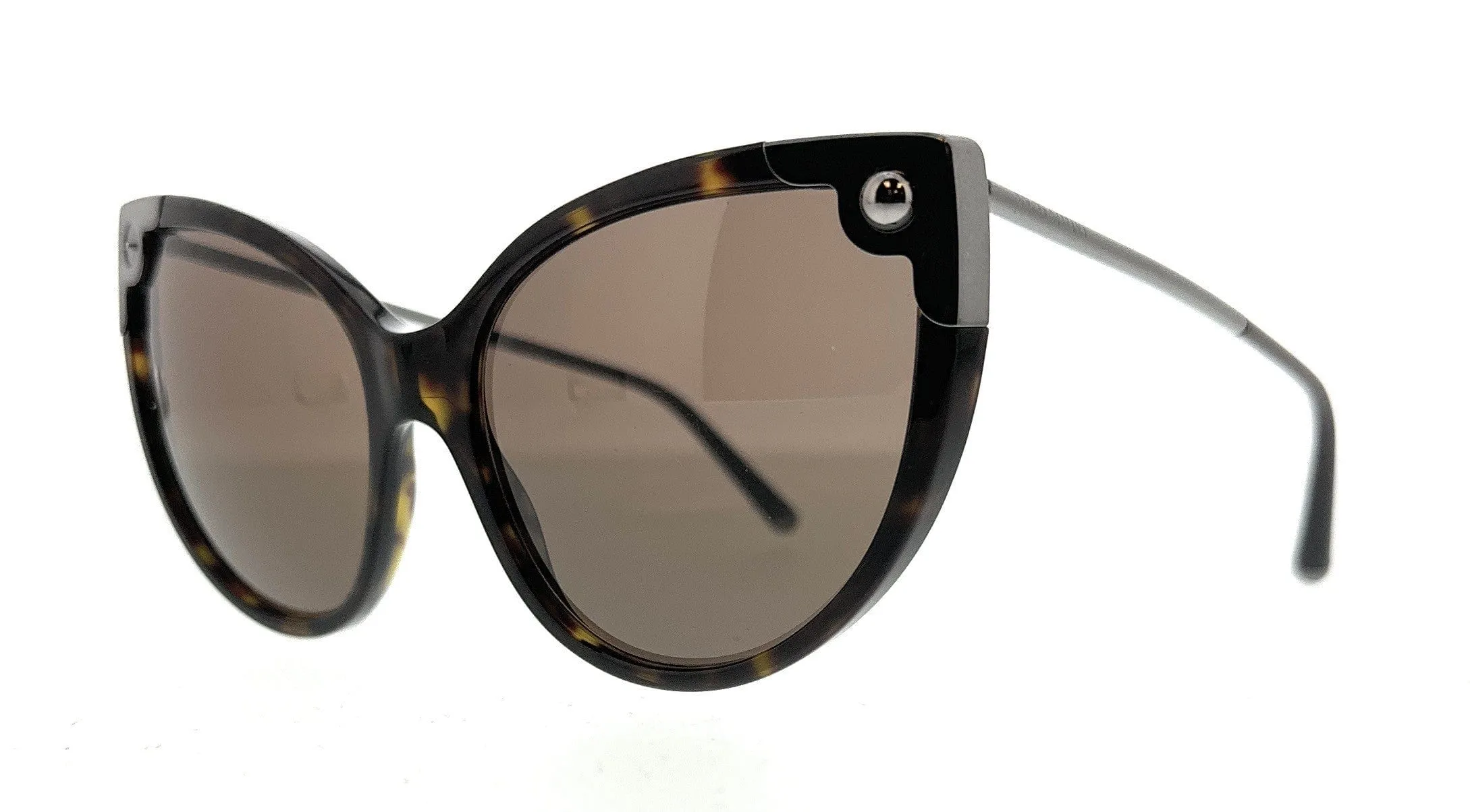 Dolce & Gabbana DG4337 502/73 Dark Havana Cat Eye Sunglasses Defective