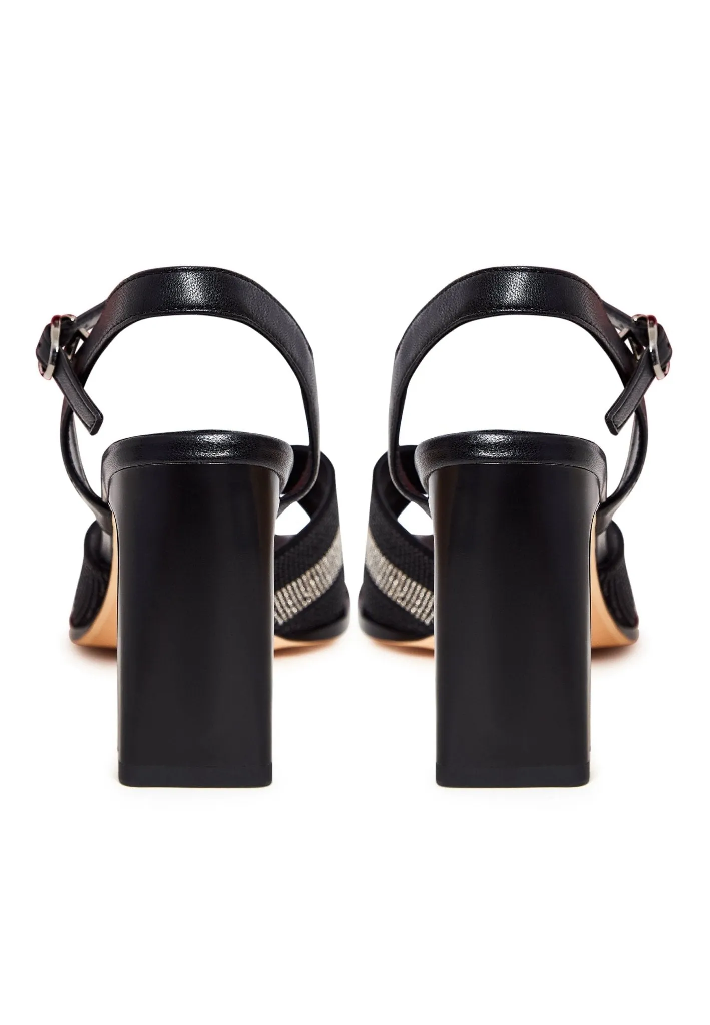 Elevated Elegance Sandals - Black