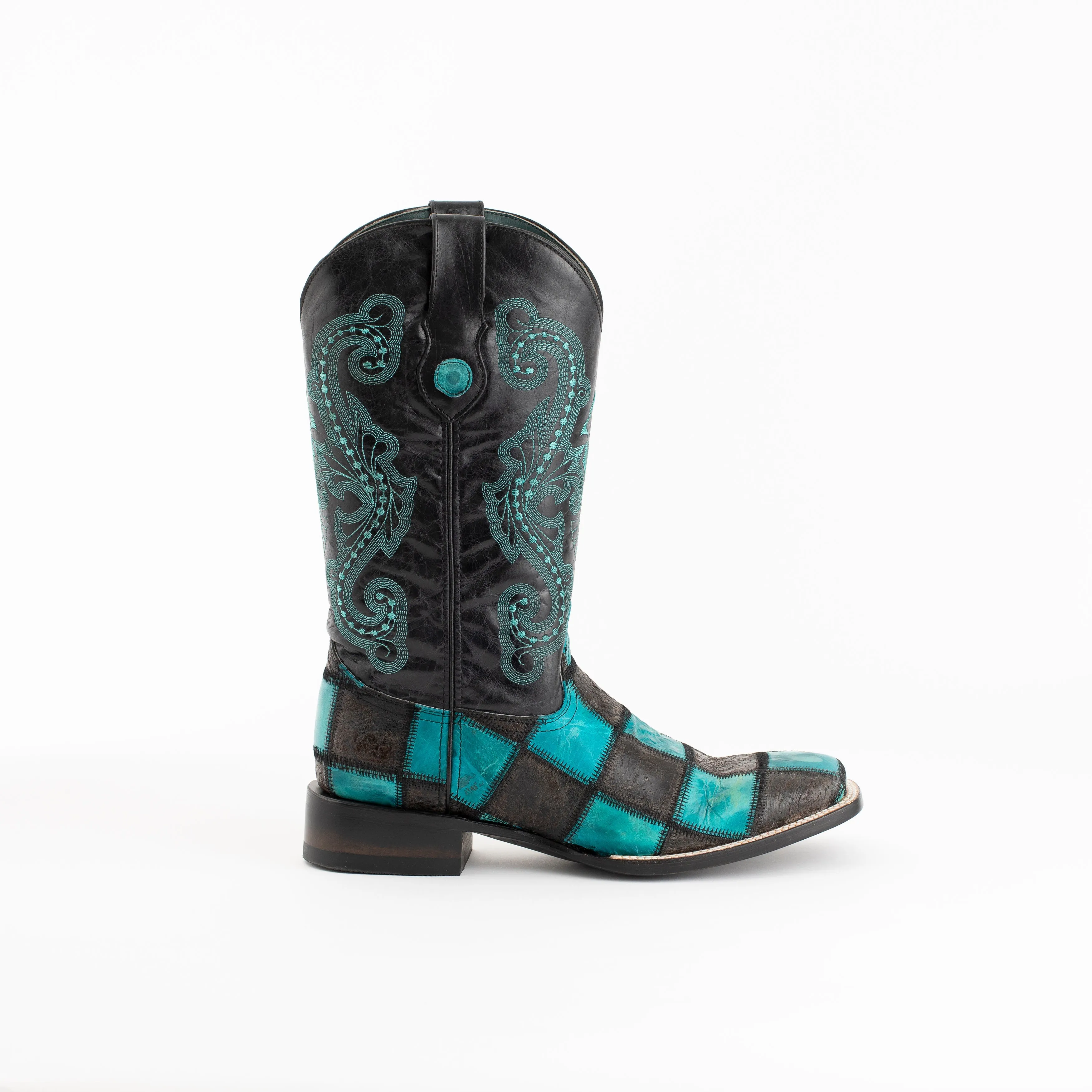 Ferrini USA Patchwork - Men's Men's Boots