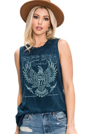 Free Bird Since 1973 Graphic Tank Top