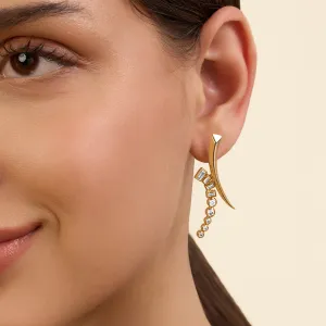 Gold Spiked Studs