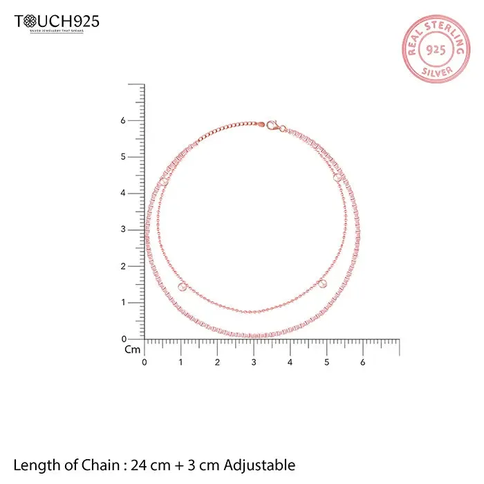 Minimalist Round Charm Anklet