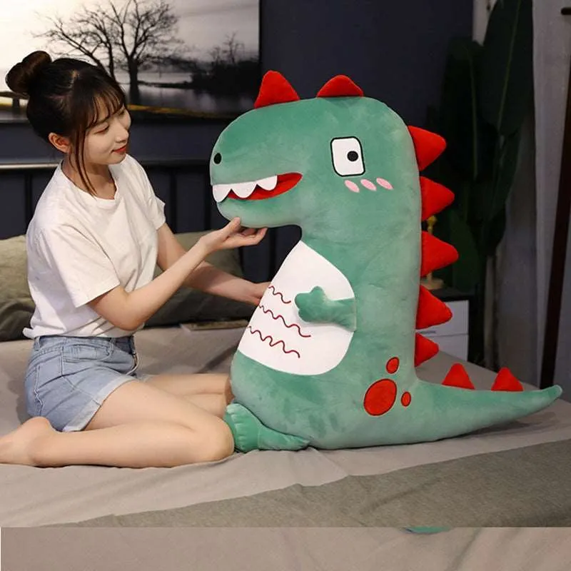 Rumbles the Red-Spiked Kawaii Dino Plushie