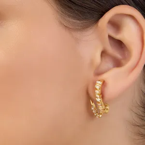Spiked CZ Studs