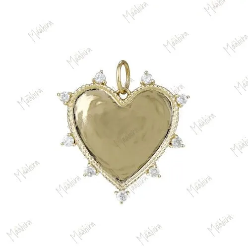 Spiked Heart Pendant