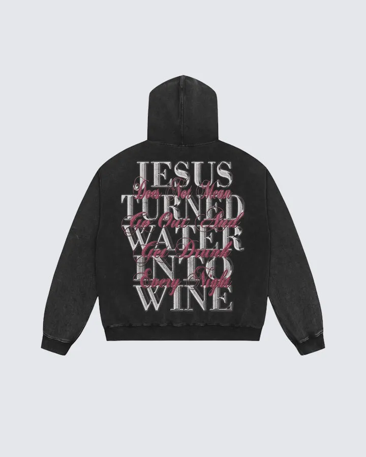 Unique Creative Lip Design Hoodie