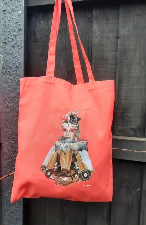 Vivienne vibrant printed tote bag