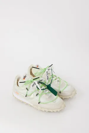 X Nike White & Multicolour Waffle Racer Sneaker